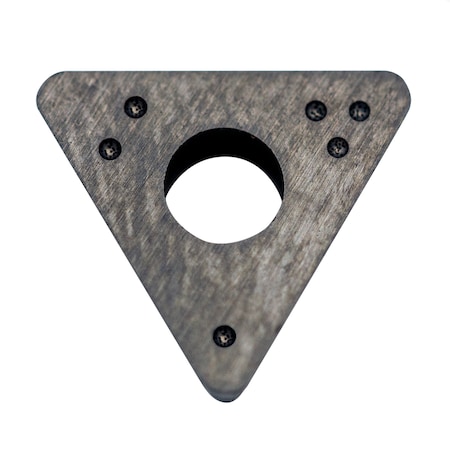 Shark Industries Star Type Negative Rake Carbide Bits - 10 Pk 808-10